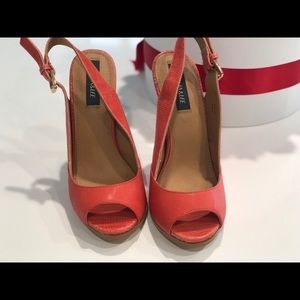 New open toe high heels (Revolve)
